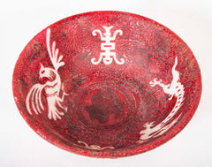 Ching Dynasty Carved Stone Bowl