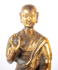 Chinese Bronze Sitting Buddha