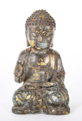 Signed Copper Chinese Buddha