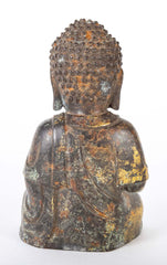 Signed Copper Chinese Buddha