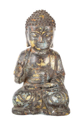 Signed Copper Chinese Buddha