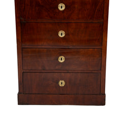 A 19th Century Baltic Mahogany 8 Drawer Semanier