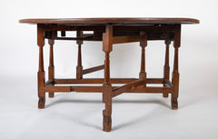 William & Mary Period Walnut Gate Leg Table