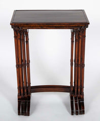 A Set of Four Early 19th Century Regency Nesting Tables