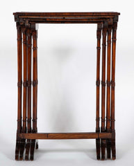 A Set of Four Early 19th Century Regency Nesting Tables