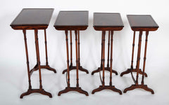 A Set of Four Early 19th Century Regency Nesting Tables