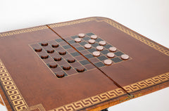 Rare Regency Pair of Games Tables