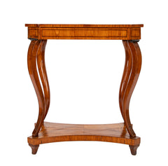 Continental Neo-Classic Side Table with Marquetry Inset Top