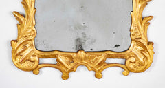 Chippendale Gilded Open Work Carved Wall Mirror