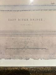 Copy of a Brooklyn Bridge Elevation Drawing