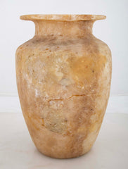 19th Century Acient Egyptian Style Alabaster Vase