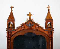 New Mexican Folk Art Santos Shrine