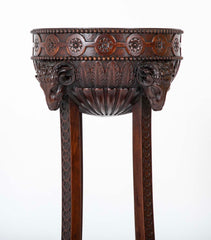 A Regency Style Mahogany Plant Stand