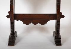 18th Century Italian Baroque Style Walnut Side Table