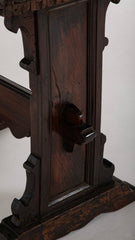 18th Century Italian Baroque Style Walnut Side Table