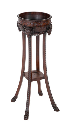 A Regency Style Mahogany Plant Stand