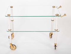 Italian Trolley Bar Cart by Osvaldo Borsani