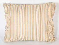 Pair of Cream & Gold Fortuny Malmaison Pattern Pillows     Also Priced Individually