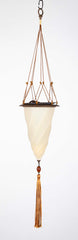 Fortuny Hanging Light Fixture In Glass