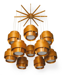 A Pine Chandelier by Hans-Agne Jakobsson