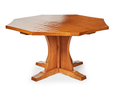 Oak Octagonal Table Robert "Mouseman" Thomas