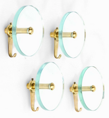 Coat Hooks by Fontana Arte -  Brass & Copper Available