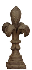 Pair of Cast Stone "fleur de lis"