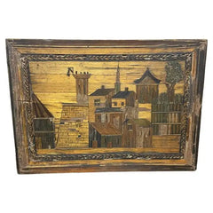 18th Century French Straw Marquetry, 'Marqueterie de Paille' Work Box