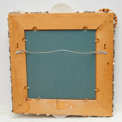 Mirror with Seashell Encrusted Frame