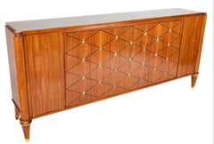 Baptistin Spade (1891-1969) Fruitwood Veneered Sideboard