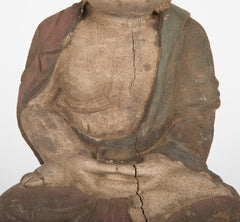 Carved Wooden Buddha