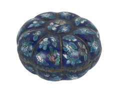 Chinese Gourd Shaped Cloisonne Box