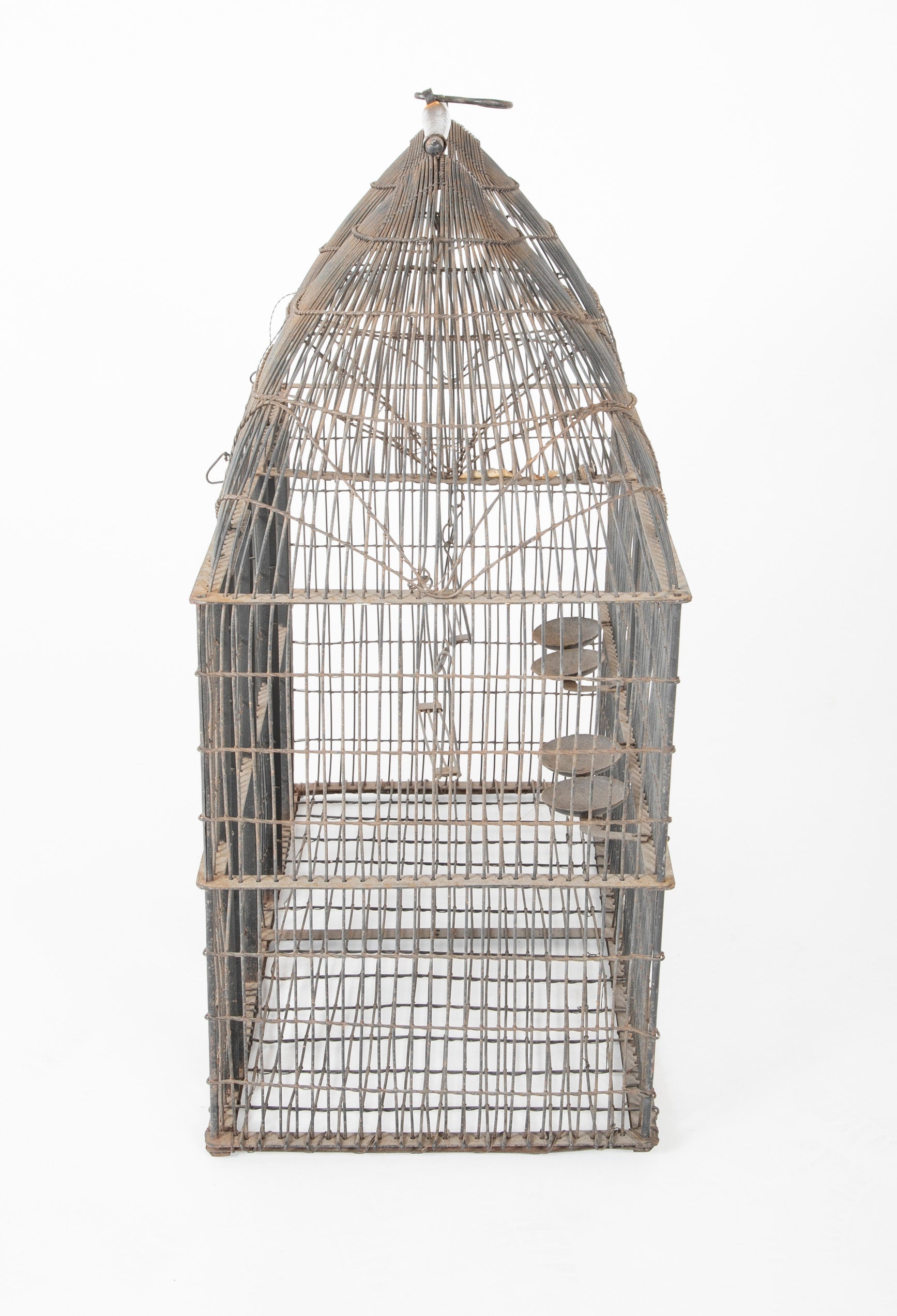 Mid 19th Century American Handmade Wire Birdcage – Avery & Dash