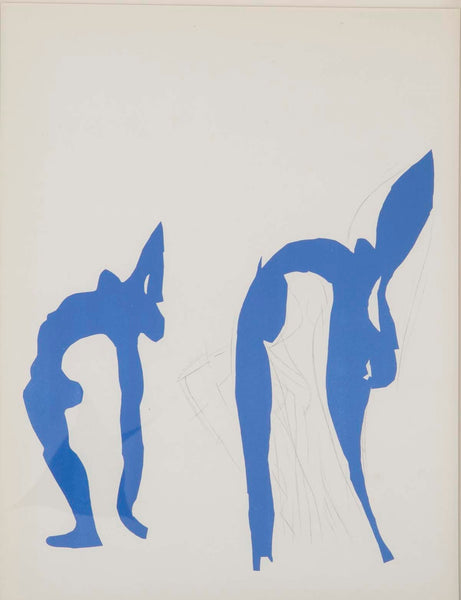 Henri Matisse Supervised Lithograph from his Original Cut Paper Maquet ...