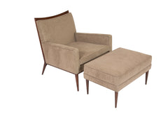 A Paul McCobb for Calvin Armchair with Ottoman