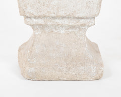 Carved Limestone Finial