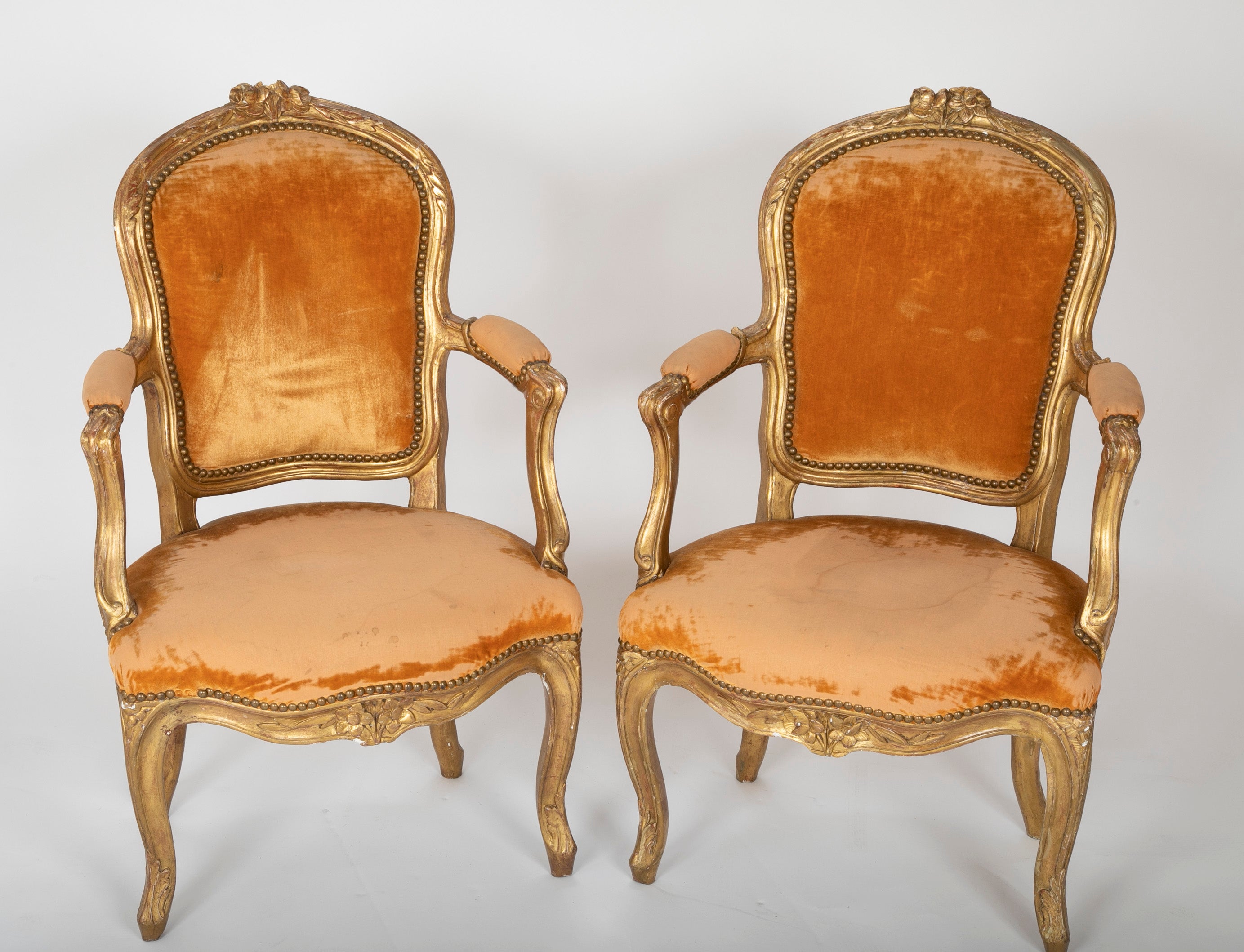 Louis XV Fauteuil, Hard to Find, Set of 6 French chairs - Circa 1760 — Sir  Richards Antiques & Fine Art Center