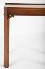 A Georgian Mahogany Tray Top End Table