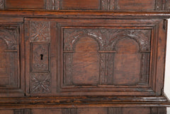 17th Century Spanish Carved Walnut Chest