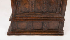 17th Century Spanish Carved Walnut Chest