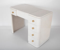 A French Parchment Dressing Table / Desk