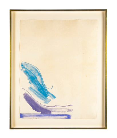 "Southwest Blues" Lithograph by Helen Frankenthaler