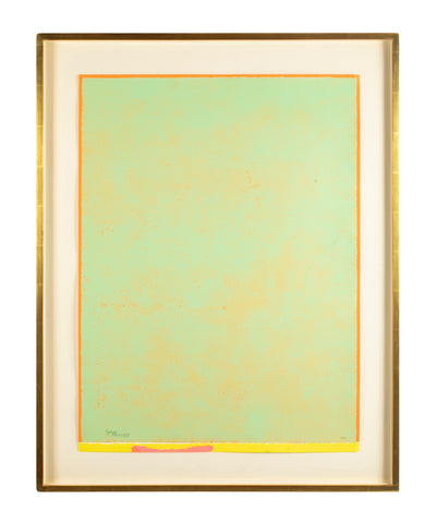 Theodoros Stamos Untitled Color Screenprint