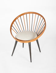 Circle Chair by Swedish Designer Yngve Ekstrom