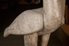 Cast Plaster Figure Of An Eagle