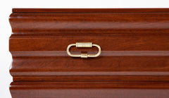 Tommi Parzinger for Parzinger Originals Mahogany Dresser