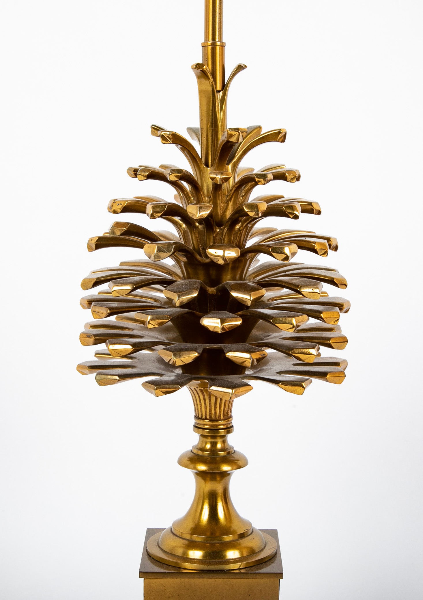 Mottahedeh Brass Pinecone Sculpture