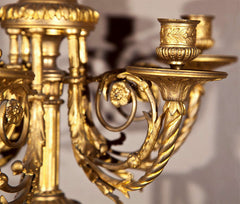 Pair of Louis XVI Style Candelabra