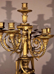 Pair of Louis XVI Style Candelabra