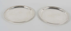 Pair Tiffany and Co Sterling Serving Plates